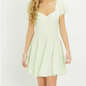 Mint Sweetheart Mini Dress